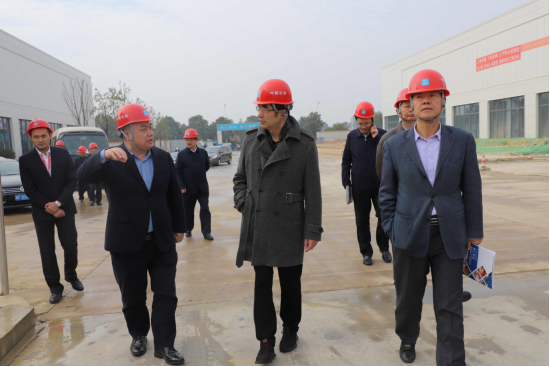 省政協(xié)張大方一行調(diào)研考察胥家橋物流園