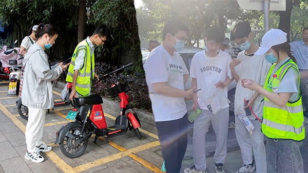 岳陽這些高考考點周邊共享單車免費騎，還有新手禮包....