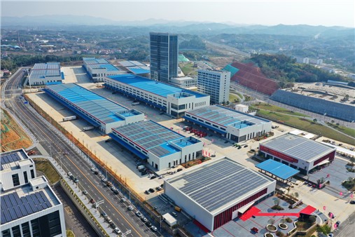 岳陽胥家橋綜合物流園城配中心開園