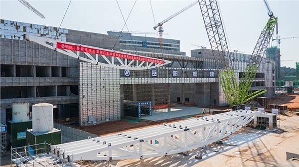 重大突破！岳陽市中心醫(yī)院項目建設刷新“進度條”